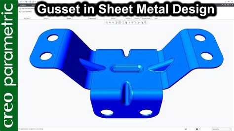 sheet metal gusset design